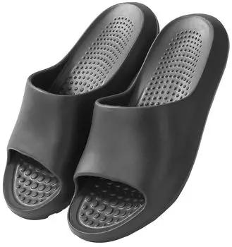 mianshe Воздушная подушка для использования в помещении и на улице для ног Толстый карбоновый размер L Тапочки/Сандалии Использование, Массаж, Подошва 3,5 см, Нескользящие, Бесшумные, Легкие, Унисекс,