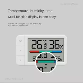 MiaoMiaoCe цифровой термометр гигрометр метеостанция измеритель влажности многофункциональные электронные часы для дома в помещении мини