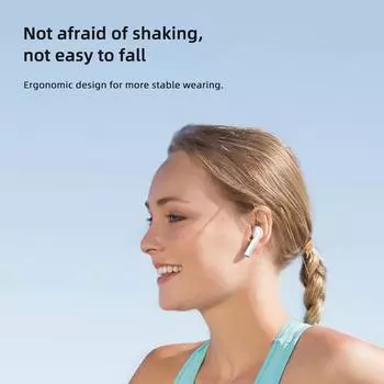 MIBRO EARBUDS4 Wireless Earbuds BT Earphone Lightweight and Ergonomic Design Noise Cancellation розовый