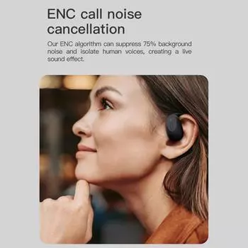 Mibro Earphone O1 Open Wireless Headset BT 5.3 Наушники Беспроводные Наушники Наушники-вкладыши ENC Call Noise чёрный