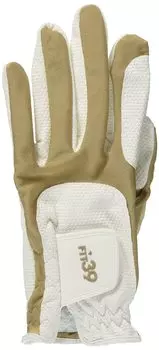 Mic Golf 39 FIT39 Gloves Unisex Left Hand Worn M Size (MIC GOLF) MGF-220N (Right-handed) Cocoa/White