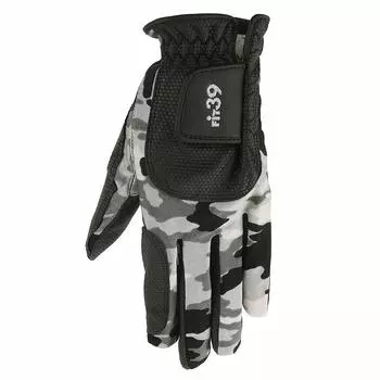 Mic Golf 39 FIT39 Gloves Unisex Left Hand Worn M Size (MIC GOLF) MGF-220N (Right Handed) Camouflage/Black