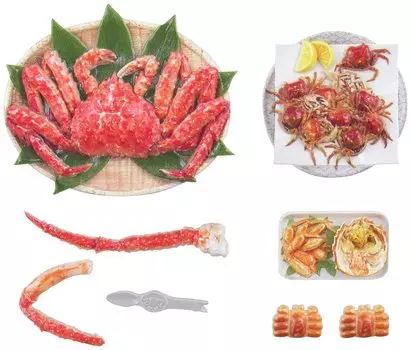 MIC PriPla Фигурка Еда Окрашенный Сборочный Пластиковый Набор Том 4