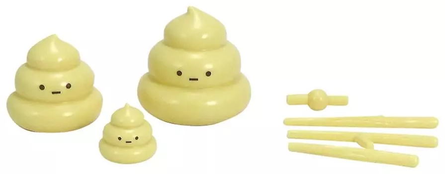 MIC PriPla Poop Club Yellow Painted Assembly Plastic Kit