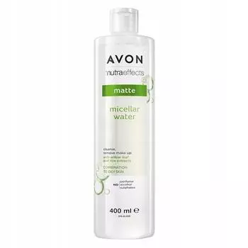 Мицеллярная вода Avon Nutra 400 мл для чувствительной кожи