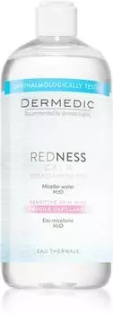 Мицеллярная вода Dermedic Redness Calm для чувствительной кожи, склонной к покраснениям. TU прозрачный