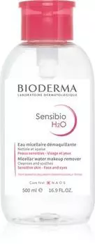 Мицеллярная вода для чувствительной кожи с удобной помпой TU прозрачный