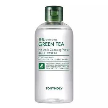 Мицеллярная вода для снятия макияжа с экстрактом зеленого чая THE CHOK CHOK GREEN TEA No-wash Cleansing Water, 300 мл.