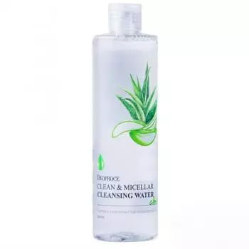 Мицеллярная вода с экстрактом алоэ DEOPROCE CLEAN & MICELLAR CLEANSING WATER ALOE 300мл