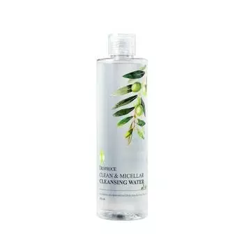 Мицеллярная вода с экстрактом оливы DEOPROCE CLEAN & MICELLAR CLEANSING WATER OLIVE 300мл