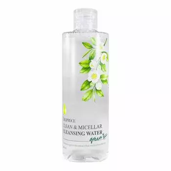Мицеллярная вода с экстрактом зелёного чая DEOPROCE CLEAN & MICELLAR CLEANSING WATER GREEN TEA 300мл