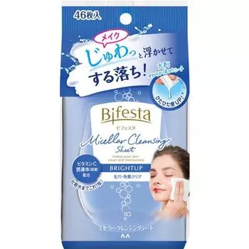 Мицеллярное очищающее средство Bifesta Bright Up, 46 листов