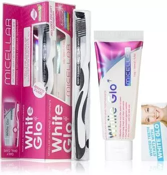 Мицеллярный набор для ухода за зубами White Glo TU прозрачный