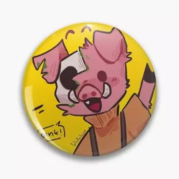 Michael Dsmp персонализированная мягкая пуговица, булавка, декор, забавный мультяшный металлический штифт на лацкане, брошь для воротника, модная милая подарочная шляпа