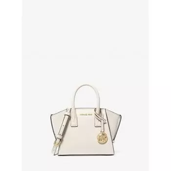 Michael Kors Avril кожаная замшевая сумка-портфель Extra Small 35f4g4vc0l2171 светло-кремовый F