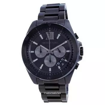 Michael Kors Brecken Кварцевые мужские часы с хронографом из нержавеющей стали MK8858 100M