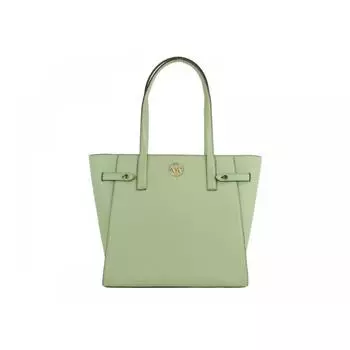 Michael Kors Carmen Large Sage Saffiano Leather North South Tote Women s Handbag