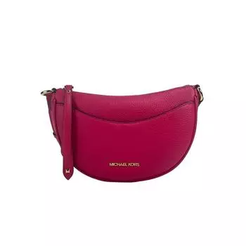 Michael Kors Dover Small pink Half Moon Crossbody Bag Women s Purse multi