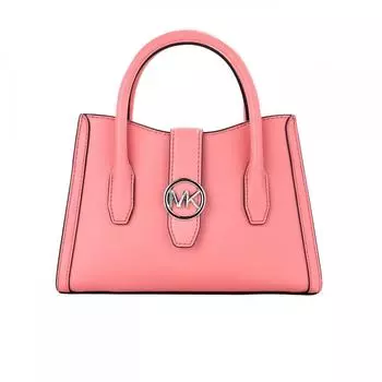 Michael Kors Gabby Маленькая женская сумка через плечо из искусственной кожи с чайной розой на молнии