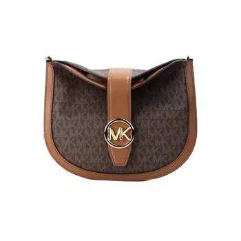 Michael Kors Gabby Small Signature PVC Foldover Hobo Crossbody Women s Bag multi