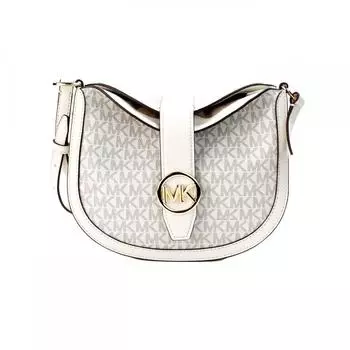 Michael Kors Gabby Small Signature PVC Foldover Hobo Crossbody Women s Bag multi