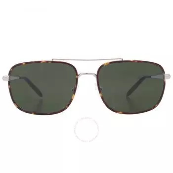 Michael Kors Glasgow Зеленые прямоугольные мужские солнцезащитные очки MK1133J 101482 60