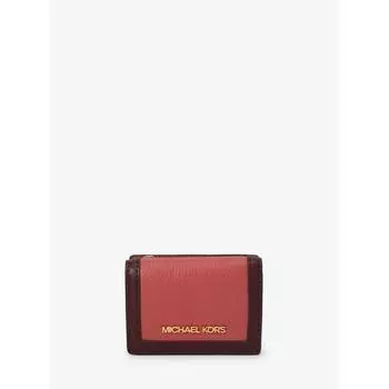 MICHAEL KORS [Japan Limited] JET SET TRAVEL Trifold Zip Wallet Extra Small 35F4GTVD0T2953 LTBRY SB MLT
