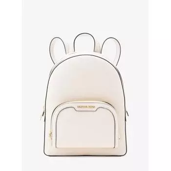 MICHAEL KORS JAYCEE Zip Pocket Backpack Medium 35S2G8TB2L2171 Light Cream