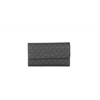 Michael Kors Jet Set Дорожный кожаный большой кошелек-клатч тройного сложения женский мульти