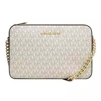 Michael Kors Jet Set Item East West Crossbody vanilla