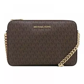 Michael Kors Jet Set Item East West Crossbody Bag brown