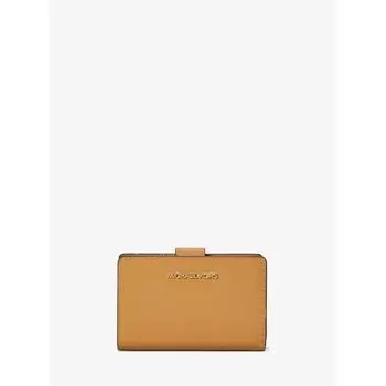 MICHAEL KORS JET SET TRAVEL BILFOLD COMPACT WALLET СРЕДНИЙ 35F7GTVF2L714 ОЛЕНЬ