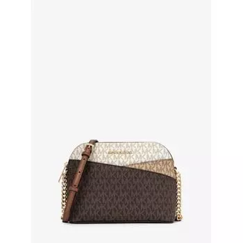 MICHAEL KORS JET SET TRAVEL DOME CROSSBODY MEDIUM MK SIGNATURE 35S3GTVC6V2894 БАГАЖ MULTI