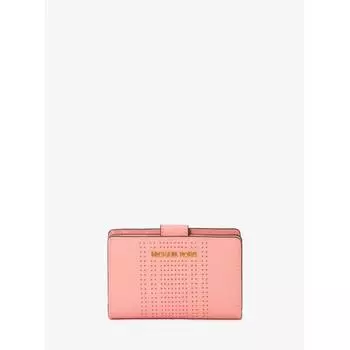 MICHAEL KORS JET SET TRAVEL Компактный кошелек на молнии, средний размер 35S4GTVF6L1203 Гвоздика