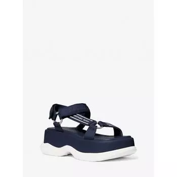 Michael Kors Katrina Nylon Sports Sandals 49s5kafs1d410 Navy 5.5