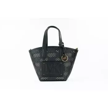 Michael Kors Kimber Small Leather 2 in 1 Zip Tote Messenger Bag Women s Purse multi