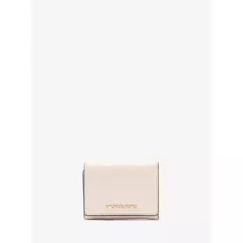 Michael Kors Компактный кошелек Jet Set Travel, средний, 35s3gtve2l2171, светло-кремовый F