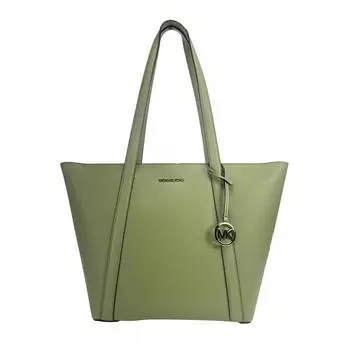 Michael Kors Large Pratt Shoulder Zip Tote Bag Women s Sage multi