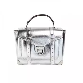 Michael Kors Manhattan Средняя кожаная женская сумка-портфель с ручкой сверху, мульти