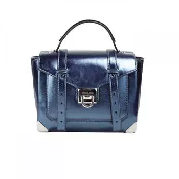 Michael Kors Manhattan Средняя кожаная женская сумка-портфель с ручкой сверху, мульти