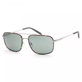 Michael Kors Men s MK1133J-101482 Glasgow 60mm Silver / Dark Tortoise Sunglasses