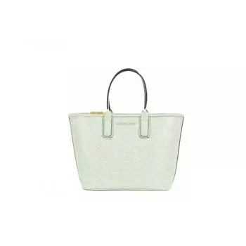 Michael Kors Michael Kors Jodie Small Jacquard Logo Recycled Polyester Tote Handbag Atom Women s