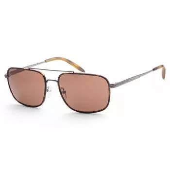 Michael Kors Мужские солнцезащитные очки MK1133J 102373 Глазго 60 мм Gunmetal Tortoise матовые бронзовые темные черепаховые