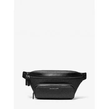 Michael Kors Поясная сумка Cooper Utility Mk Signature 37u1lcoy9b1 черная F