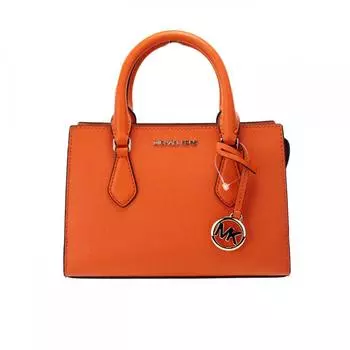 Michael Kors Sheila Маленькая женская сумка-портмоне из веганской кожи Poppy на молнии с центральным принтом, мульти