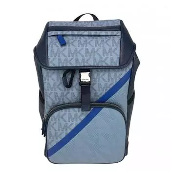 Michael Kors Signature Cooper Sport Flap Chambray Большой рюкзак BookЖенская женская сумка мульти