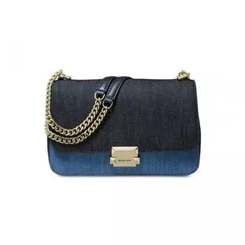 Michael Kors Sloan Chain Плечо джинсовый мульти