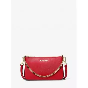 MICHAEL KORS [Специальная цена] Через плечо JET SET TRAVEL на молнии, средний размер 35S0GTVU6L2610 Ярко-красный