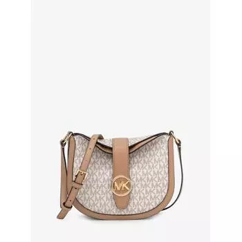 MICHAEL KORS [Специальная цена] GABBY Hobo Crossbody Small MK Signature 35H3G5GC1B3117 Camel Multi