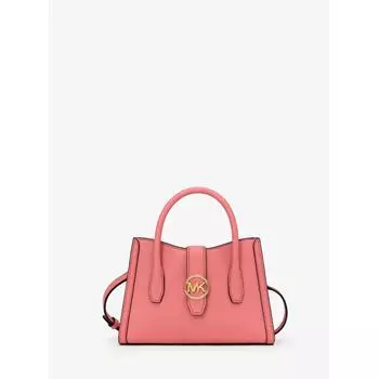MICHAEL KORS [Специальная цена] GABBY Изогнутая сумка-портфель сверху на молнии, маленькая 35S3G5GS5O6680 Чайная роза